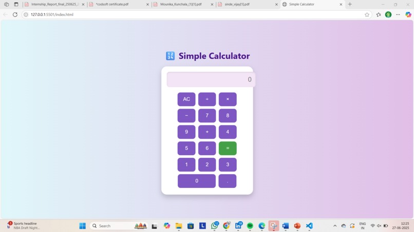 My calculator – screenshot 1