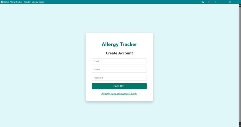 Smart Pollen Allergy Tracker – screenshot 3