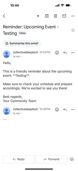 EventSync – screenshot 1