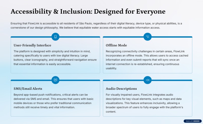 FlowLink: Empowering vulnerable communities – screenshot 16