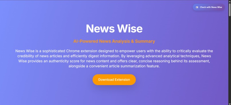 News Wise – screenshot 1