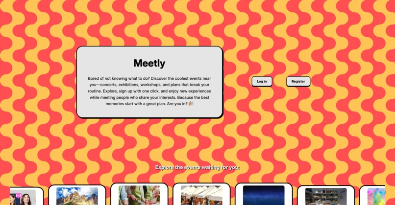 Meetly Website – screenshot 5