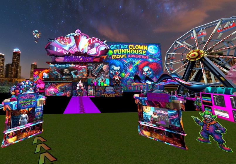 GET DAT CLOWN FUNHOUSE ESCAPE ADVENTURE  – screenshot 4