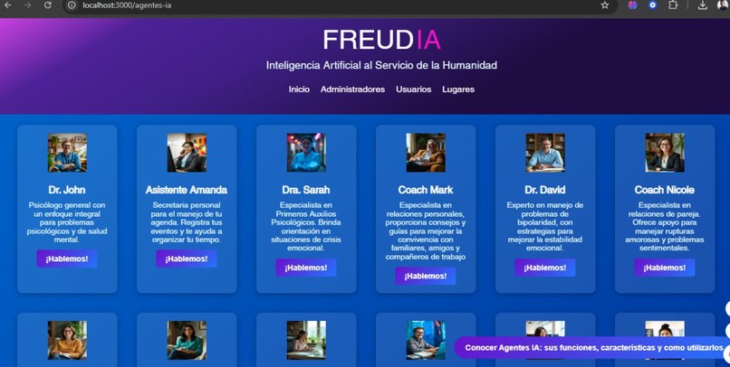 Freud IA – screenshot 1