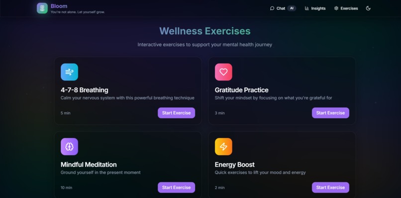 Bloom – screenshot 1