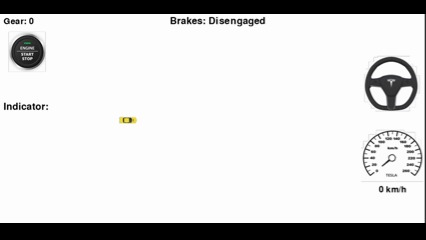 Self driving car – screenshot 2