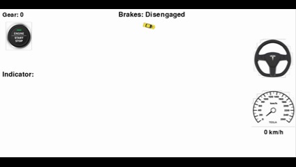 Self driving car – screenshot 1