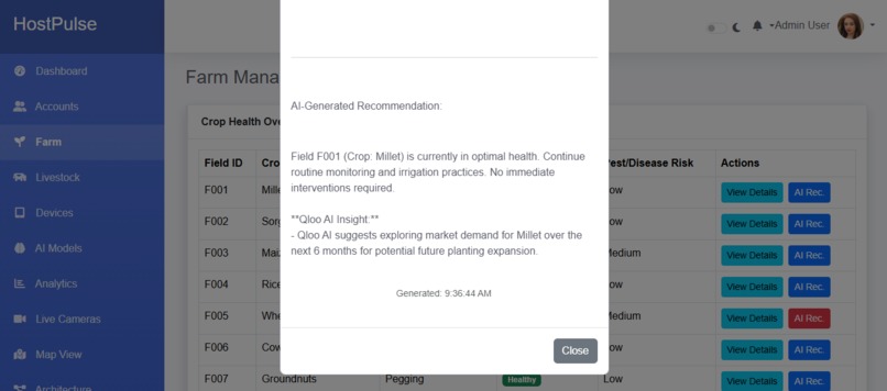 HostPulse: Integrated Intelligence for the Modern Farm – screenshot 13