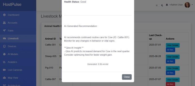 HostPulse: Integrated Intelligence for the Modern Farm – screenshot 19