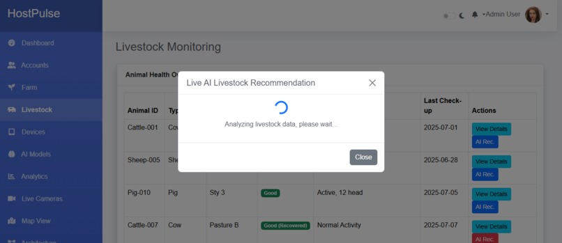 HostPulse: Integrated Intelligence for the Modern Farm – screenshot 20