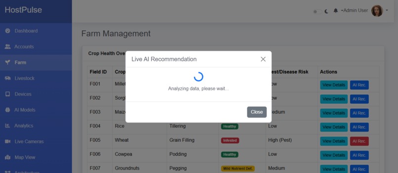 HostPulse: Integrated Intelligence for the Modern Farm – screenshot 30