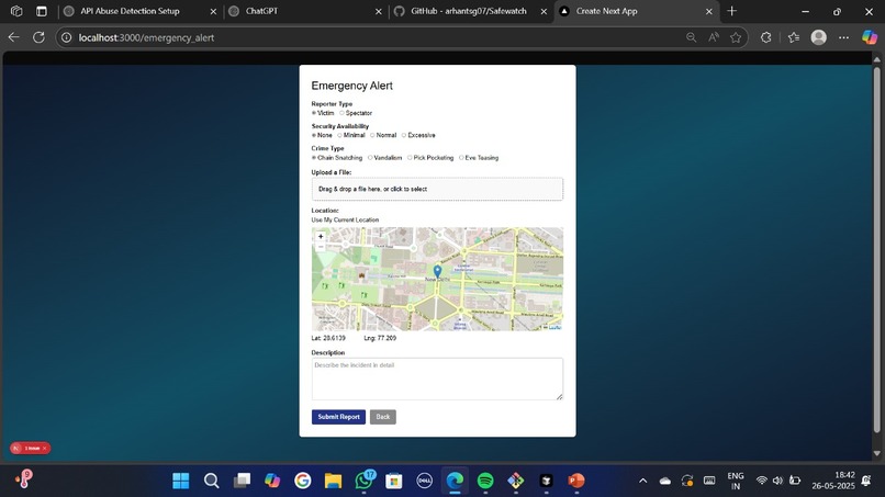SafeWatch – screenshot 4