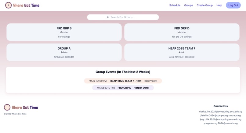 WhereGotTime – screenshot 3