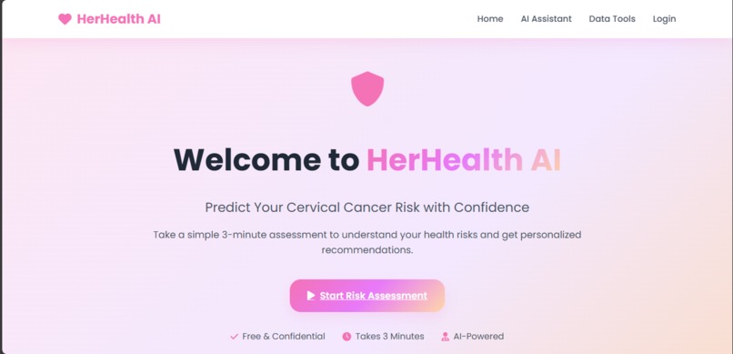HERHEALTHAI – screenshot 1