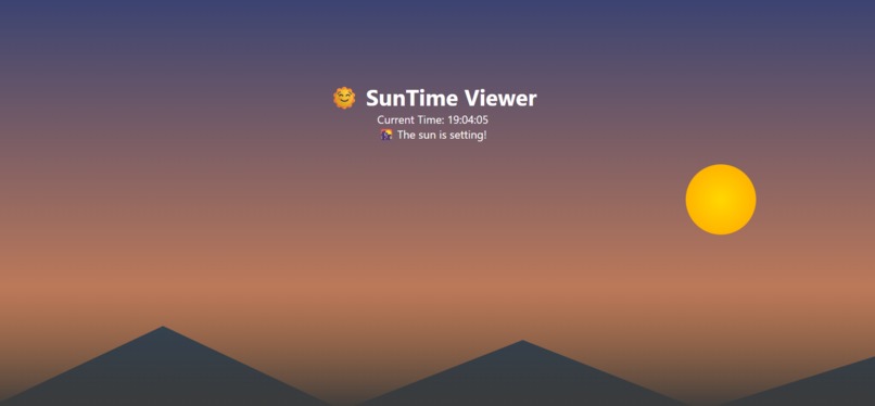 Time_sunanimation – screenshot 1