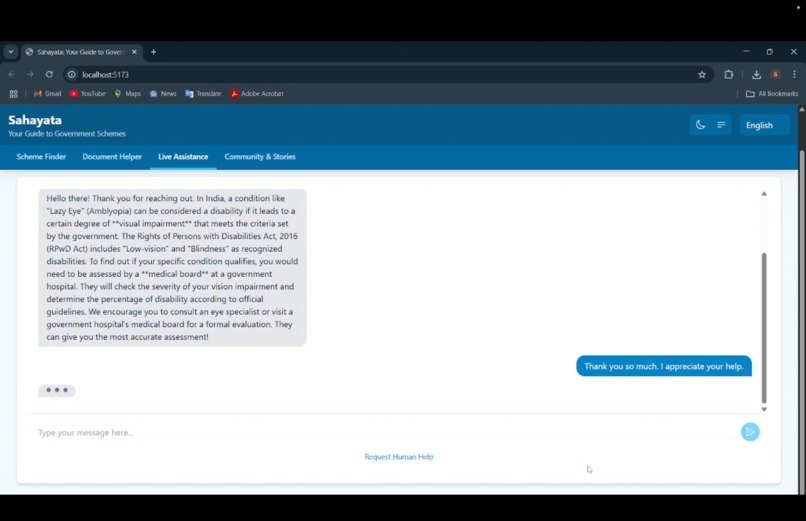 Sahayata.AI – screenshot 6