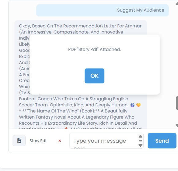 Personality-Aware Entertainment – screenshot 3