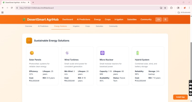 DesertSmart AgriHub – screenshot 6
