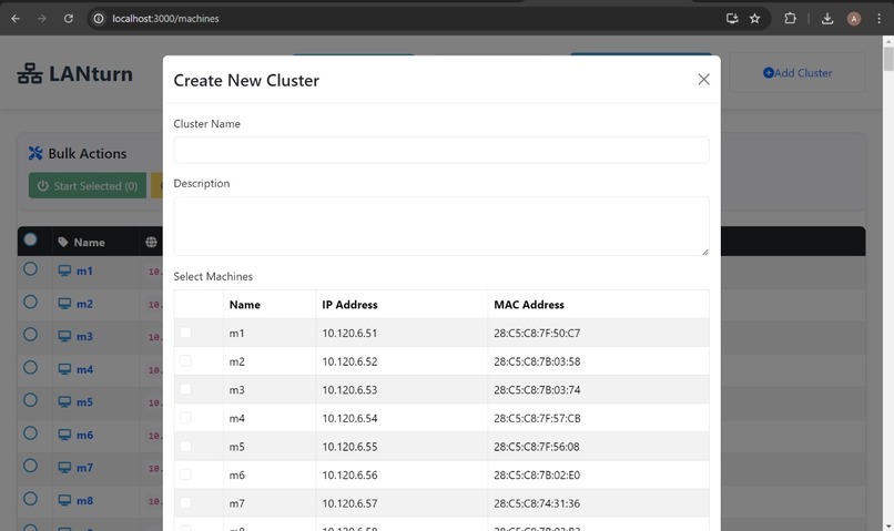 LANturn – screenshot 2