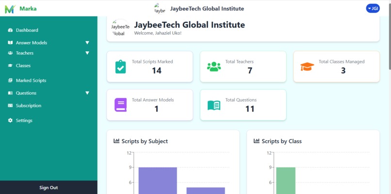 MARKA – screenshot 1