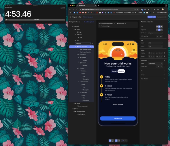 RC World Paywall Speed Building - Submission 2 – screenshot 2