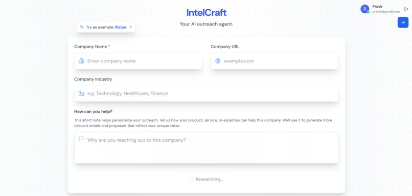 Intel-Craft – screenshot 1