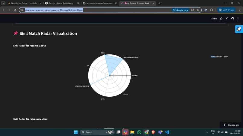 Ai-Resume-screener – screenshot 1