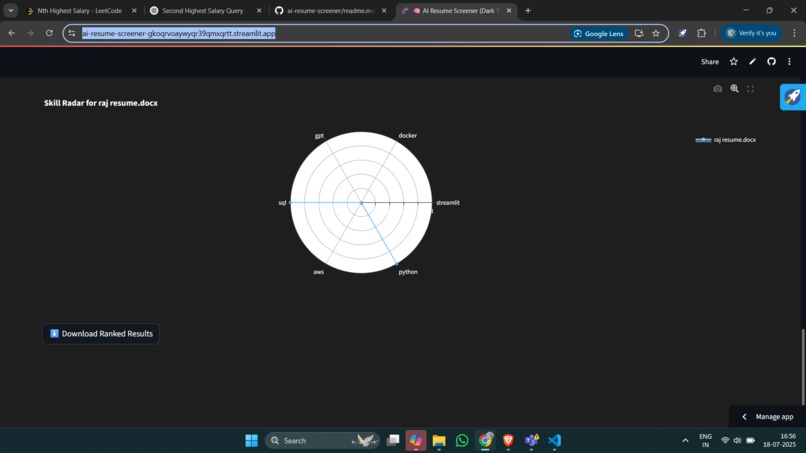 Ai-Resume-screener – screenshot 3