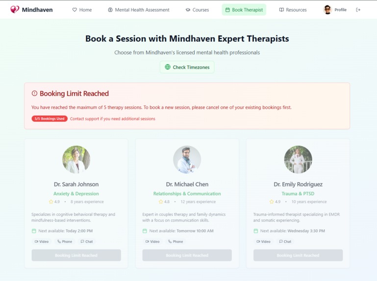 Mindhaven - Women's mental health platform – screenshot 10