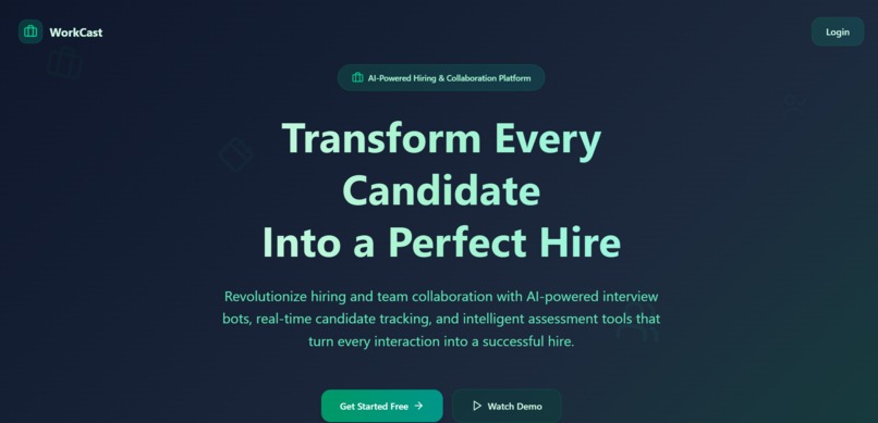 WorkCast – screenshot 1