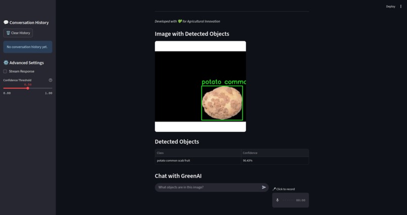 GreenAI – screenshot 1
