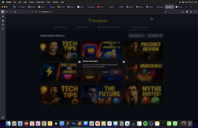 ThumbSpark - AI-Powered YouTube Thumbnail Generator – screenshot 16
