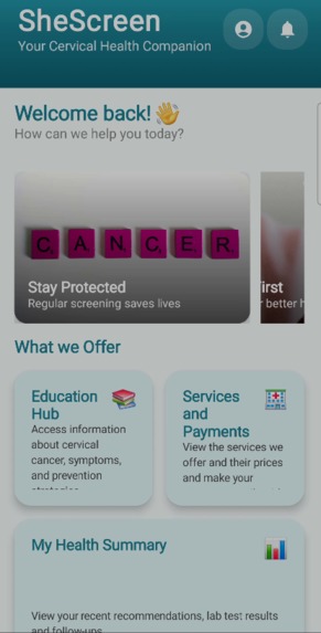 SheScreen – screenshot 1