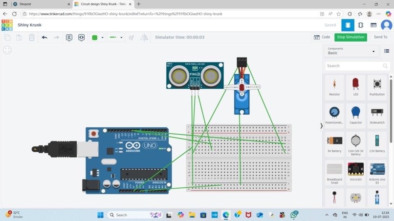 UltraRadar:Smart Obstacle Detection System – screenshot 2