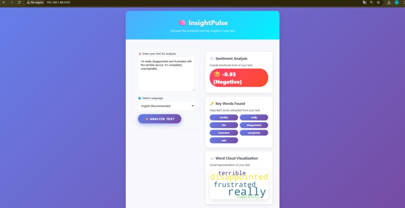 InsightPulse – screenshot 2