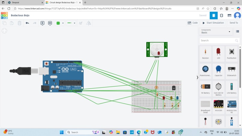 Mini Smart Home Stimulation -Arduino Project! – screenshot 1
