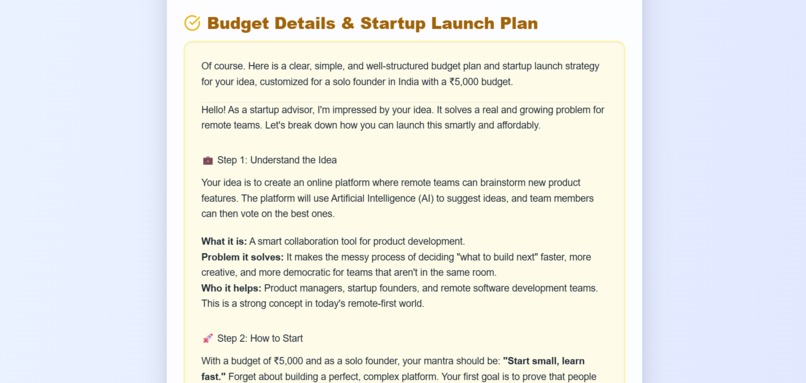 Startup Co-Pilot – screenshot 7