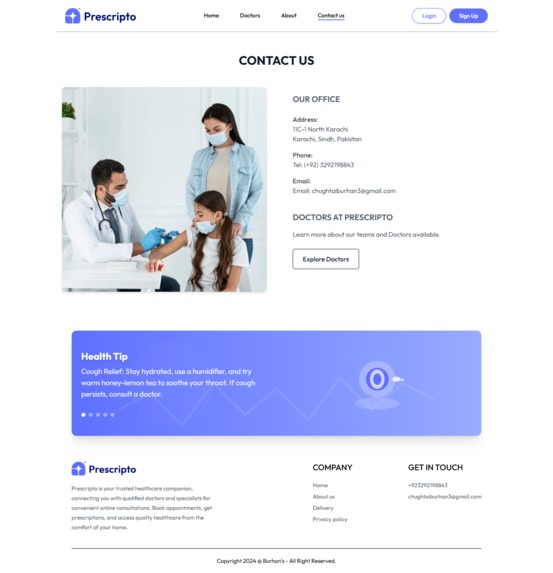Prescripto – Secure Doctor Booking & Health Management  – screenshot 5