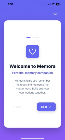 Memora – screenshot 2