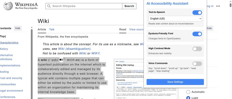 AI4All: Empowering Accessibility, Enhancing Inclusion – screenshot 5