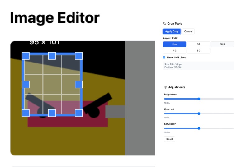 edit image – screenshot 1