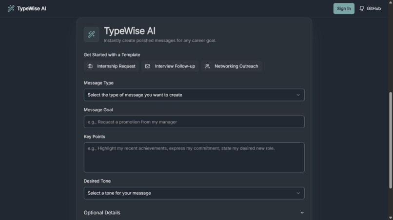 TypeWise AI – screenshot 2