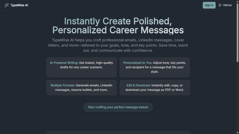 TypeWise AI – screenshot 1