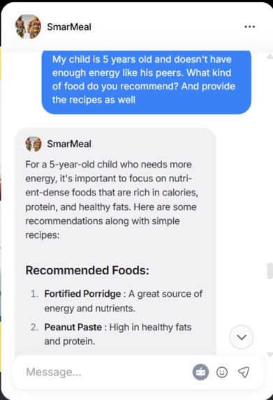 NourishKids: AI for Early Malnutrition Detection – screenshot 3