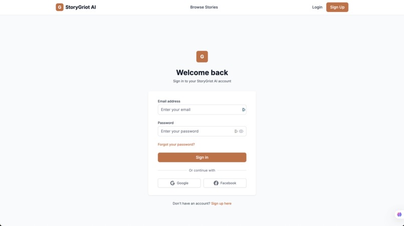 StoryGRIOT AI – screenshot 4