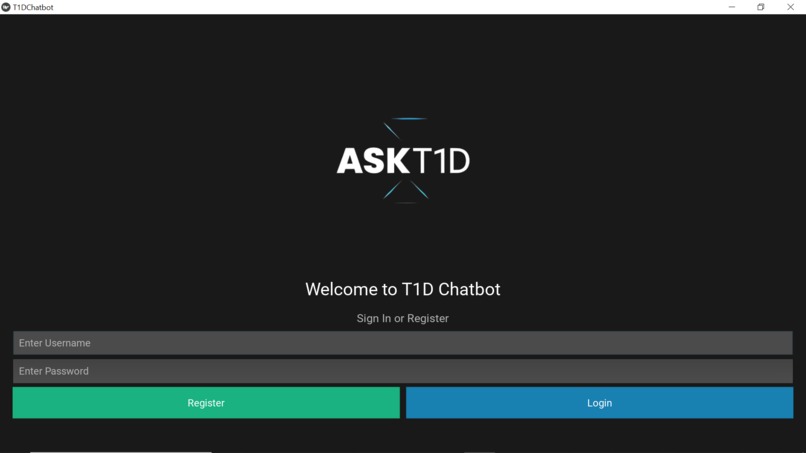 ASK T1D – screenshot 1