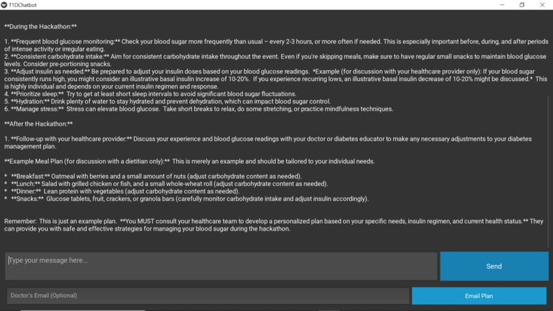 ASK T1D – screenshot 3
