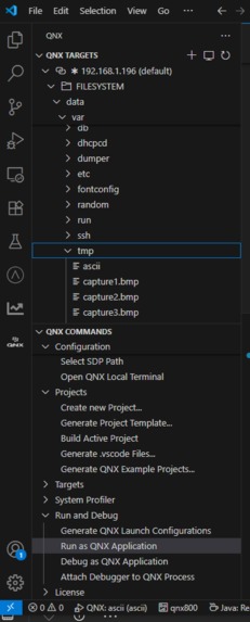 QNX ASCII Art – screenshot 3