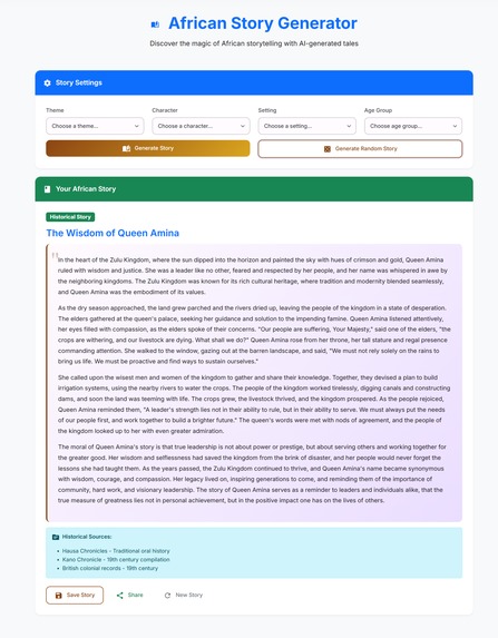  African Heritage AI – screenshot 2