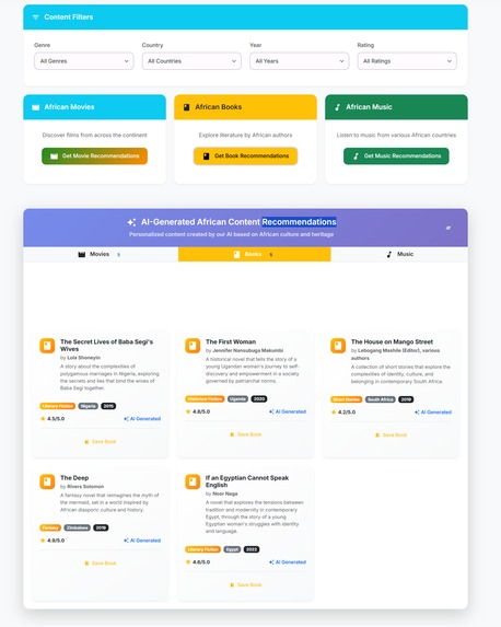  African Heritage AI – screenshot 5